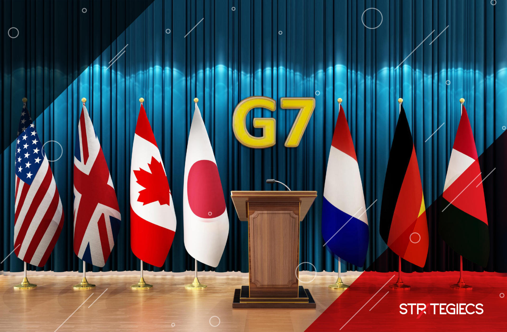 Files on the G7 Table