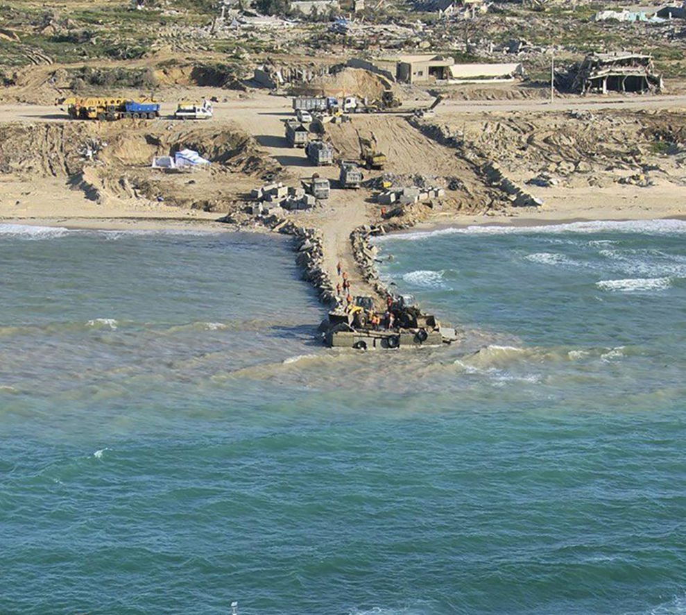 U.S. Pier in Gaza and the Chances of Successful Delivery of Aid By Sea