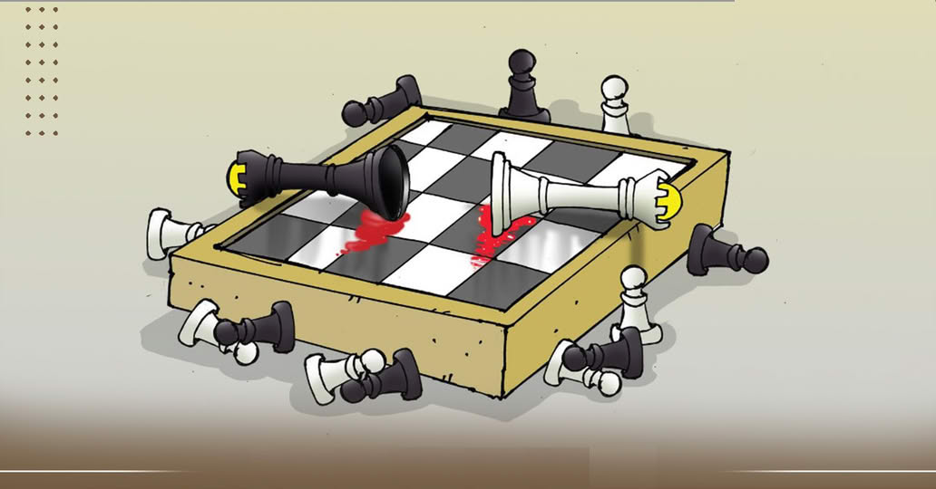 طغيان السياسة وتقزيم الحرب